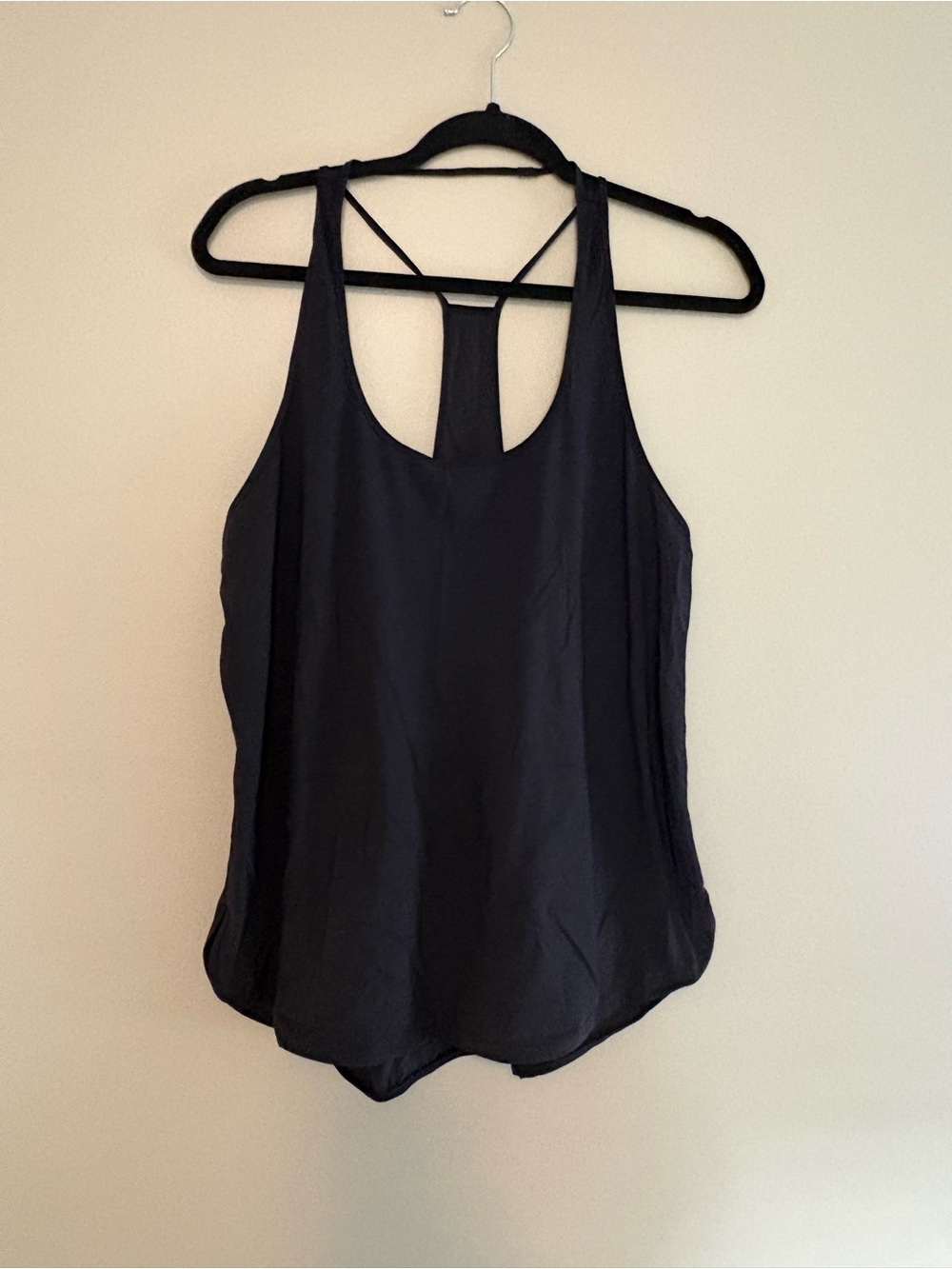 lululemon athletica Black Racerback Tank - Women's